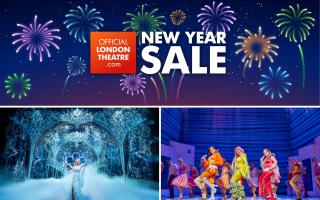 West End shows are offering tickets from £10 in New Year sale (Official London Theatre/Canva)