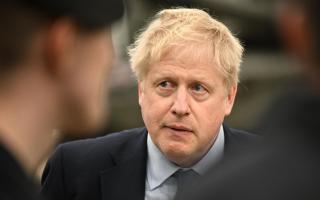 Boris Johnson is expected to update MPs on his talks with allies in eastern Europe as the UK piled more pressure on Russia over the Ukraine invasion (PA)