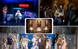 Back to the Future, Olivier Awards, The Bob Marley Musical, Anything Goes. (Olivier, Sean Ebsworth Barnes, Craig Sugden)