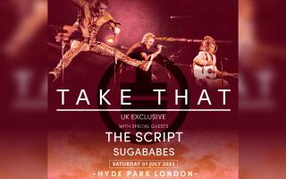 Take That, The Script and The Sugababes to perform at BST Hyde Park 2023.