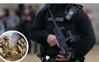 Scotland Yard requested military support for counter-terrorism duties if armed officers are unavailable.