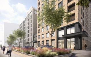 A CGI of the north facade of the development, looking south-west (Credit: Definition Capital / Assael Architecture)