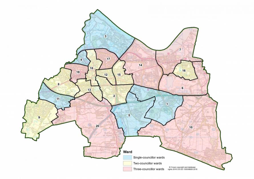 Dartford local elections 2019: Boundary changes finalised 